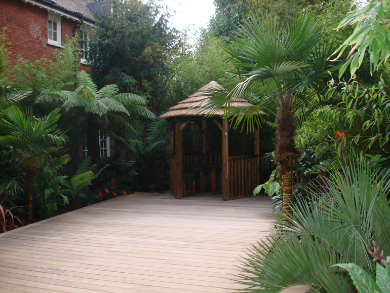 Tropical Garden and Gazebo London