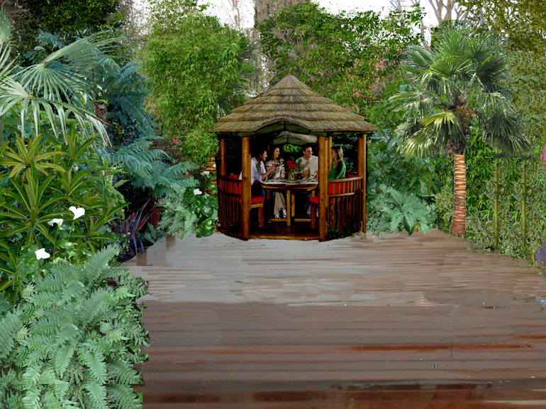 Tropical Garden Design Visual London