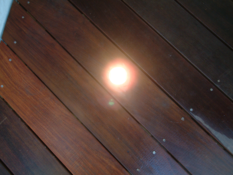 Ipe Decking and Hunza Deck Light | Urban Tropics