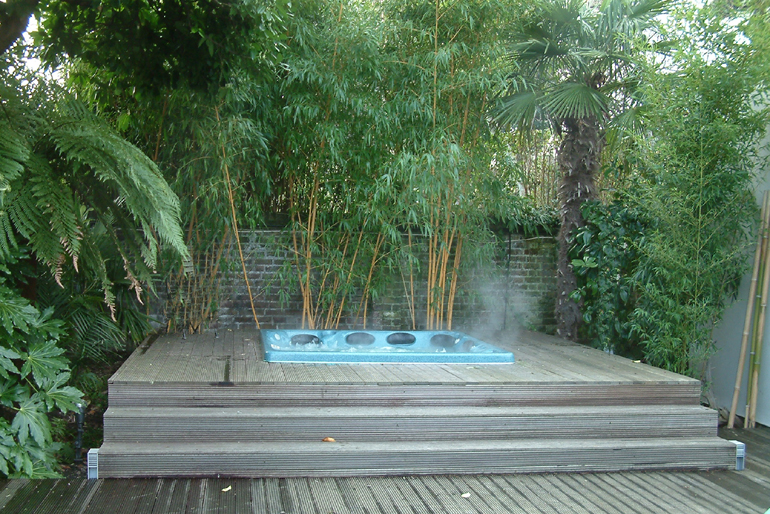 Sub Tropical Garden Design London Urban, Tropical Garden Designs Uk